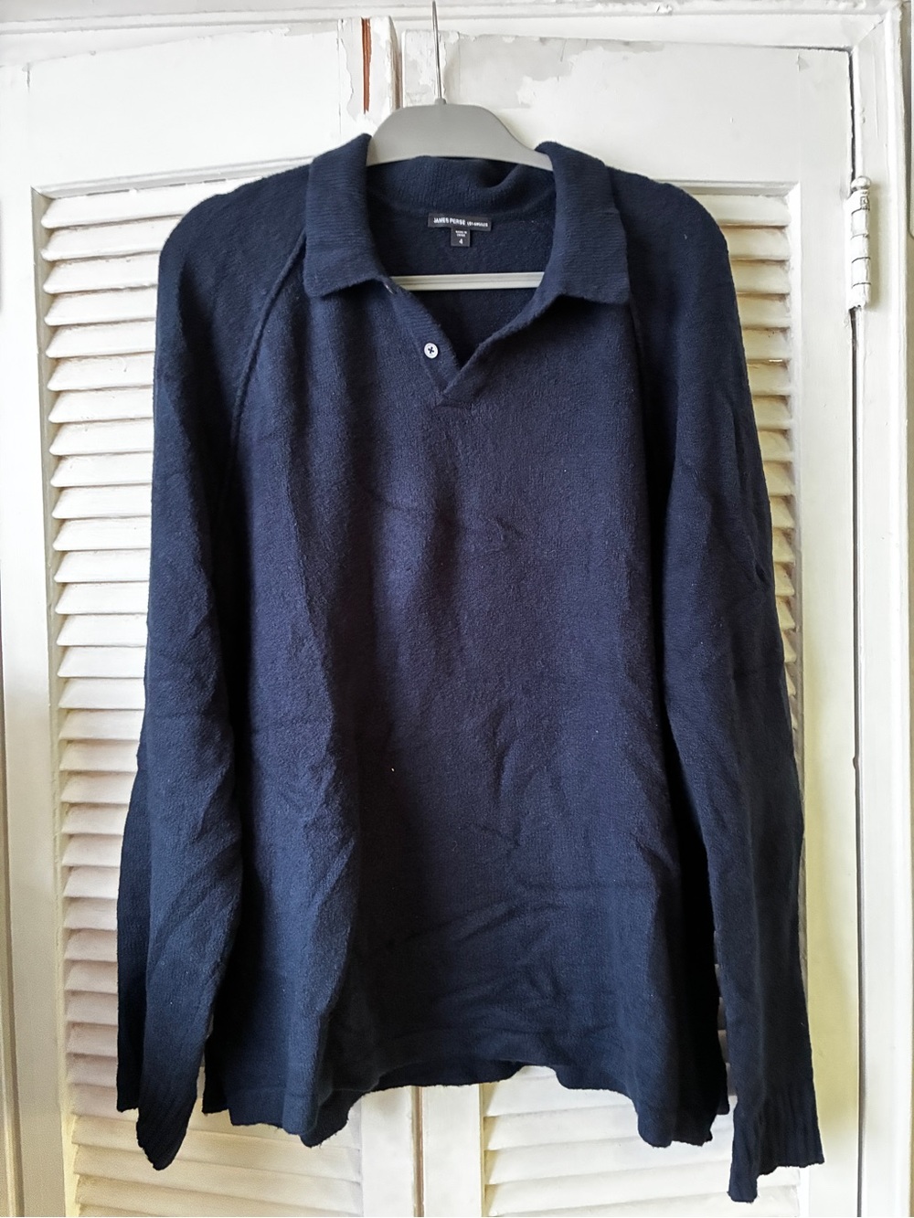 James Perse Midnight Blue Knit Sweater